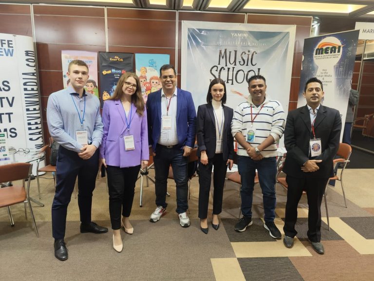 First India Pavilion at World Content Market, Moscow 2022